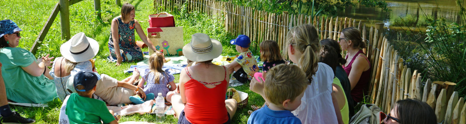 Contes pour les tout-petits autour de la mare