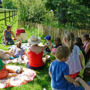 Contes pour les tout-petits autour de la mare